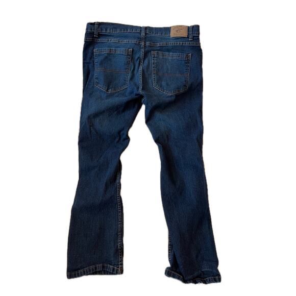 Beverly Hills Polo Club Straight Blue Jeans 38x30 - Picture 2 of 3